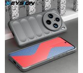 KEYSION Shockproof Case for VIVO X100 Pro 5G X90 Pro+ Plus Anti-skid Soft Silicone Phone Back Cover for iQOO 12 Pro 11 Z7 Z7X 5G