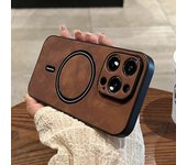 Wireless Charging Magnetic Cortex Phone Case For iPhone 11 12 13 14 15 16 Pro Max Plus X Xs XR Magsafe Bumper Cover