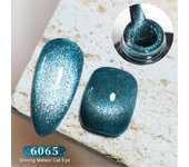 Parkson 10ml Shining Meteor Magnetic Cat Eye Gel Nail Polish Glitter Bright Lacquer DIY Semi Permanent UV Gel Soak Off Varnish