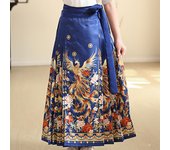 New horse faced Hanfu set for girls, Chinese Ming children's ancient Tang style daily spring and summer