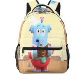 Backpacks Chico Anime Bon Bon Adjustable Laptop Backpack Double Shoulder Bag for Women Men Climbing Shopping Work