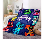 3D Printed Baby Blanket CATNAP DOGDAY Cartoon Smiling Critters Babes Carpet Super Soft Warm for Bedroom LivingRoom Sofa Bed Car