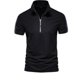 polos hombre manga corta ropa hombre día del padre Cotton Men's Polos Giraffe Embroidery Short Sleeve Polo Shirts for Men High Quality Brand Design Polos Men Clothing