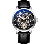 AILANG-reloj mecánico automático para hombre, accesorio deportivo de lujo, resistente al agua hasta 50M, de negocios, de cuero