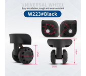 Trolley Suitcase Universal Wheel Accessories Suitcase Replacement Roller Parts Luggage Wheel Replacement Maintenance Universal P