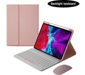 Backlit Keyboard Case for Redmi Pad SE Tablet Magnetic Keyboard Cover for Xiaomi Redmi Pad SE 2023 11 inch Funda Case