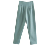 Fashion Office Wear High waist Pants for Women Formal Pants Office outfits Pencil Trousers Black Pink White Ladies Pants
