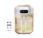 USB Humidifier Diffuser Essential Oil Diffuser with Atmosphere Light 4500Ml Cool Mist Humidifier for Spa Home Office