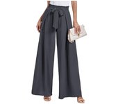 Wide Leg Woman Trousers High Waist New In Original Classic Autumn Pants for Women Trends 2025 Outfits Y2k Streetwear Aesthetic G