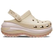 Cro Classic Mega Crush Clog - Sandalias Negeras para Mujer - Suela Crush Extra Gruesa