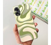 For OPPO A38 4G Case CPH2579 A 38 Shockproof Cover Stylish Flower Love Heart Soft Silicon Funda For OPPO A18 CPH2591 Coque 6.56"