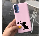 For OPPO Reno4 Pro 5G Case Soft Silicone Cartoon Animals Cactus Phone Case Back Cover For Reno 4 Pro 5g CPH2089 6.55" Matte Capa