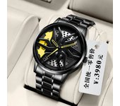Reloj de movimiento automático para hombres waterproof wheel style