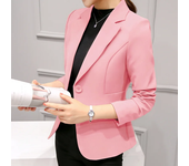 Elegant suit women  formal office size thin jacket pocket