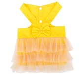 Lovely Soft Summer Dog Lace Dress Comfortable with Bowknot Dog Princess Dress Breathable Pet Dress Chihuahua