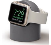 Charger Stand For Apple Watch Series 9 8 7 6 5 SE 3 Ultra 1 2 Charger Dock Station Silicone Bracket Iwatch Charging Cable Holder