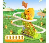 Pato Escalador Flash Música Pato Montaña Rusa Juguetes Escalera Mecánica Juguetes Interacción Padres-Hijos Regalos Infantiles Regalos Creativos