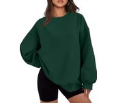 Loose Pullover Trend Baggy Plain Female Top Sport Y2k Vintage Long Sleeve Women's Sweatshirts Style On Promotion Nice Color Xxl
