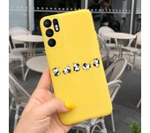 For OPPO Reno 6 Case Cover For OPPO Reno 6 5G Fundas Cute Dinosaur Cartoon Phone Cases For OPPO Reno6 4G 5G CPH2235 Soft Housing