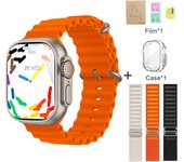 2025 New HK9 Ultra 2 Smartwatch Bluetooth Call Voice Assistant Information Reminder Screen Pointer Compass AMOLED Compatible with Android IOS Smartwatch