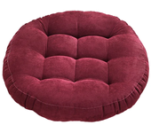 Grey Floor Seat Cushion Pillow Round Large Pillows Seating for Adults Tufted Corduroy Floor Cushions for Living Room Tatami 방석