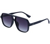 Gafas de sol retro de doble haz Gafas de sol de conducción de montura grande para hombres