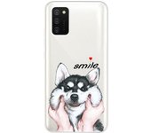 For Samsung A02S Case Transparent Silicone Soft TPU Back Cover For Samsung Galaxy A02S SM-A025F Global Phone Cases Cute Cartoon