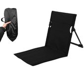 leisure Comfortable camping chair, durable ultra light backrest cushion, foldable with warning bag, outdoor beach chair