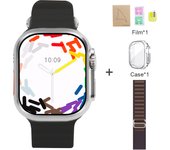 2025 New Hello watch 3+ Plus Smartwatch Bluetooth Call Heart Rate Detection Compass NFC Sport Mode AMOLED Screen Compatible with Android IOS Smartwatch
