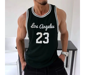 Chaleco deportivo de verano para hombre, camiseta sin mangas de malla para gimnasio, Fitness, Joggers, camiseta sin mangas, entrenamiento de baloncesto, moda masculina