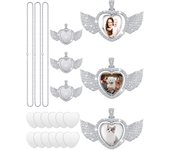 Sublimation Rhinestone Trays Pendant Set Earrings Keychain Heat Transfer Tag Board for Jewelry DIY Craft Making Supplies Tool