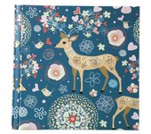 20 Sheets/40 Pages Self-adhesive Film Diy Album 28x26cm High-capacity Film Covered DIY Photo Album Handmade INS