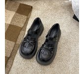 Cómodos Zapatos De Cuero Pequeños Con Plataforma, Nuevos Zapatos Individuales Mary Jane De Moda