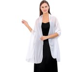 Women's Thin and Long Gauze Scarf Sends Soft for Wedding Night Dresses