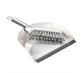 1 Juego de escobas de escritorio, escoba compacta, adecuada para cepillos de pala de plástico duraderos para el hogar, fácil de almacenar y usar