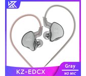 KZ EDCX New Earphones Surround Stereo HiFI Deep Bass Earbuds In Ear Monitor Headphones Game Sport HIFI Noise Cancelling Headsets