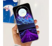 For Honor X9b Case ALI-NX1 Cover Shockproof Silicone Luxury TPU Soft Clear Flower Phone Cover For HonorX9b 5G X 9B Leopard Cases