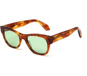 Marco pequeño personalizado gafas de sol crema de moda gafas de sol de placa cuadrada de color retro