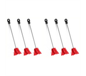 6Pcs Paint Mixer Drill Attachment, Paint Mixer for Drill,Paint Stirrer for Drill, Drill Paint Mixer for Most Drills