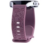 22mm Engraved Strap Samsung Galaxy 6Classic 7 6 5 4 20mm Silicone Sport Bracelet for Huawei Watch GT3 GT4Pro Watchband