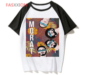 Morat Tee women Japanese t-shirts girl comic clothing