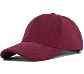 Gorras de béisbol de gamuza para hombre y mujer, gorros casuales de Color sólido para exteriores, cálidos, ajustables, Snapback, Otoño e Invierno