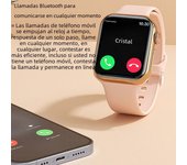 Reloj inteligente IW9 Mini para hombre y Mujer, Light de pulsera resistant Agua IP68 with Llamadas BT, NFC, Ultra 8 series, novedad de 2024, Para Apple Android,120 +, temas masivos personalizados,Mini 41mm