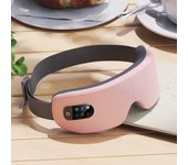 Masajeador de ojos con Calor, música Bluetooth, masaje vibratorio, masaje de ojos plegable para aliviar la tensión ocular, Ojos SECOS, mejor el sueño, regalo de Día DE LA Madre