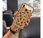 Back Cover Shockproof Phone Case For Samsung Galaxy A30/A20/M10s Anti-dust Dirt-resistant Cell Phone Sleeve Silicone TPU