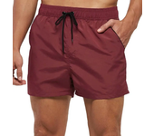 Pantalones cortos de baño de verano para hombre, bañadores, trajes de baño de secado rápido, tabla de Surf en la playa, pantalones de baño con cintura elástica, pantalones cortos de Surf con malla