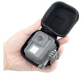 Bolsa de protectora ，para GoPro Hero 12/11/10/9/8 Funda para Brave 4/Brave 7 LE/AKASO V50X Almacenamiento Estuche de transporte Accesorios Negro
