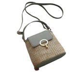 Small Straw Bag Bucket For Women 2024 Summer Crossbody Bags Rattan Bags Beach Lady Travel Purses And Handbags Shoulder Bag