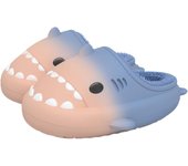 Tiburon Mujer Hombre Impermeables Zapatillas Casa Mujer Invierno Cálido Suave Zapatillas de Estar por Casa Antideslizantes