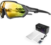 Gafas de Ciclismo Polarizadas con 1 Lente O 5 Lentes Intercambiables TR90 Gafas de Sol Deportivas Mujeres Hombres K9408